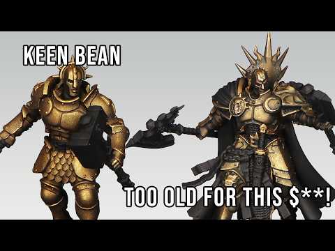 Painting OLD GOLD | NEW Stormcast Reclusian & Liberator | Weathering Gold Armour | SKAVENTIDE