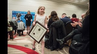 Regina girl who saved mother&#39;s life during fire receives award