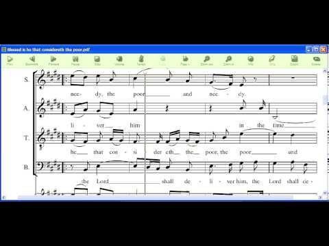 Blessed is he that considereth the poor