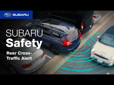 Subaru Safety Features | Rear Cross-Traffic Alert (2023)