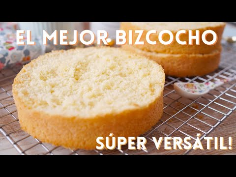 LA MEJOR RECETA DE BIZCOCHO DE VAINILLA, SIRVE PARA TODO! - AnnasPasteleria