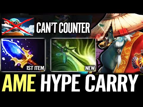 Ame 1st Items Aghanim's Scepter - Phantom Lancer Top Pro Carry Cancer Lancer Dota 2