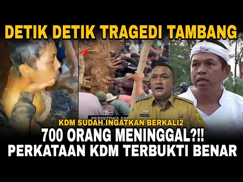 700 PEOPLE DIED IN WEST JAVA??! BOGOR MINING TRAGEDY! KDM HAD WARNED OF THE DANGER