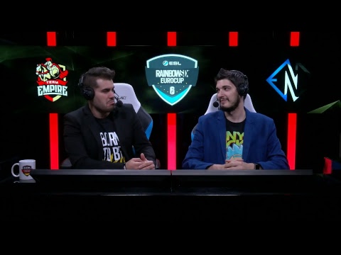 LIVE: ESL Rainbow Six Euro Cup 2018 @ Milán - Día 2