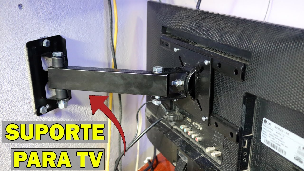Como instalar suporte de tv articulado na parede