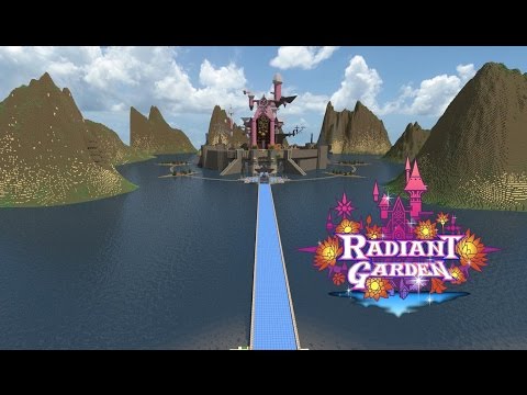 Comunidade Steam Video Minecraft Kingdom Hearts s Radiant Garden 60fps