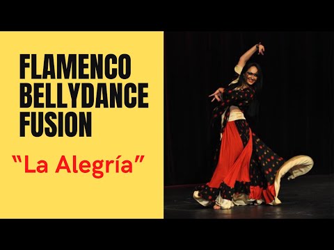 Flamenco Bellydance Fusion “La Alegría” Yana Maxwell