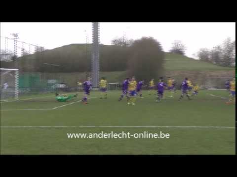 Andonline U19 Anderlecht - STVV goal Francis Amuzu