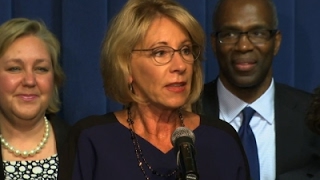 DeVos Seeks to Mend Fences after Confirmation