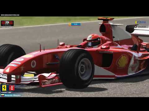 SRS Live Now! FerrariF2004 @ Spa 20:00GMT 2018-01-20