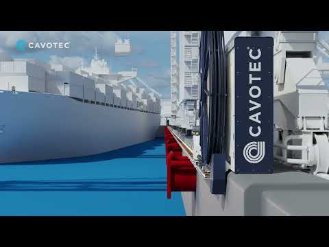PowerAlign mobile shore power solution for container terminals