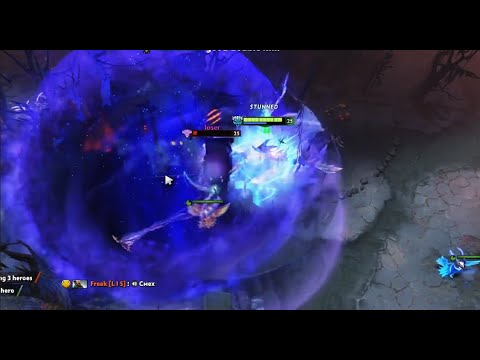 Attacker Kunkka God plays Winter Wyvern mid