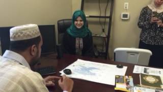 Sister Madeline Jones embraces Islam on the Day of Arafah 1437 H