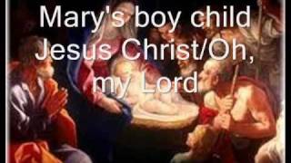 Mary's boy child - Oh, my Lord with lyrics