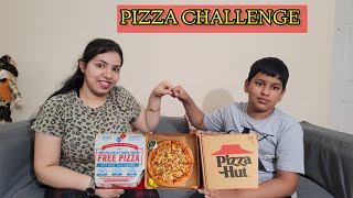 Pizza Challenge ? Pizza Hut | Dominos | Papa Johns | Pizza Stores in Texas, USA