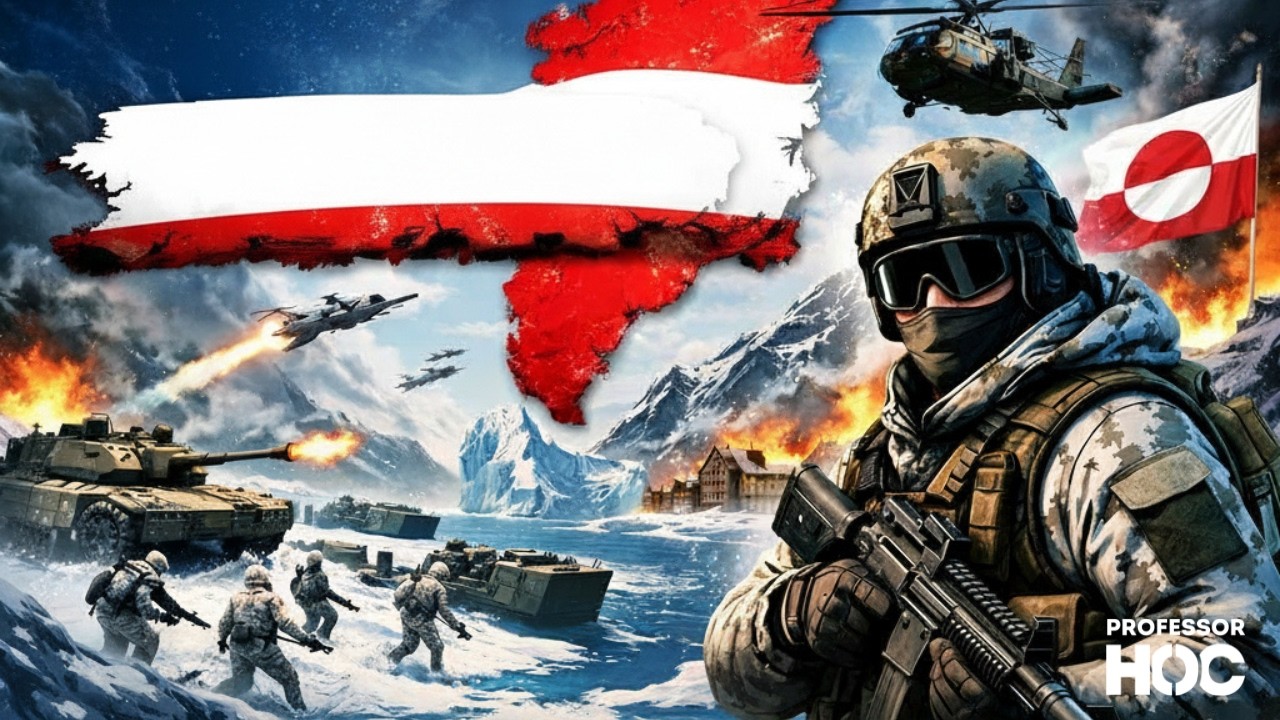 POR QUE TRUMP DEVE COMPRAR A GROENLÂNDIA? | Professor HOC