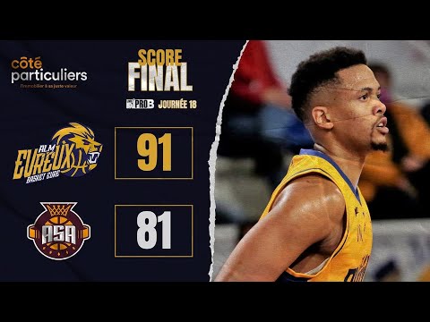 PRO B J18 : ALM EVREUX / ALLIANCE SPORTIVE ALSACE