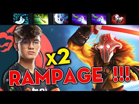 TNC Gabbi Juggernaut 2x RAMPAGE 1 Kill Per Min RIP 23Savage | Dota 2 Highlights