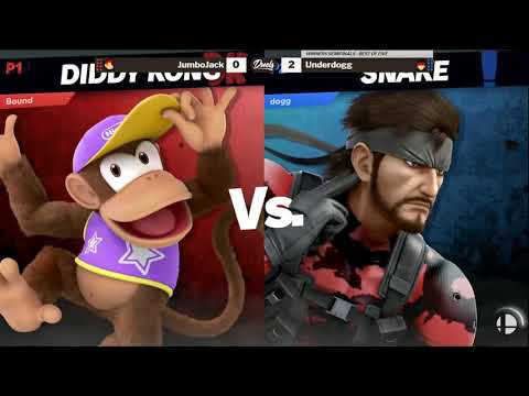 DDD 27 SSBU Winners Semis - JumboJack (Diddy Kong) vs Underdogg (Snake)