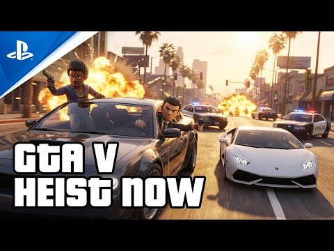 GTA 5 Enhanced | PS5 | New Game + Mode Part 6 | Walkthrough in 2K