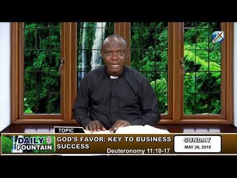 DAILY FOUNTAIN OF MAY 26, 2019 - VEN. KINGSLEY ODIMMA OKERE