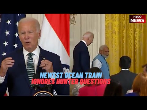 Biden press conference only 2 Pre-Selected Reporters, Newest Ocean Train, Ignores Hunter Questions