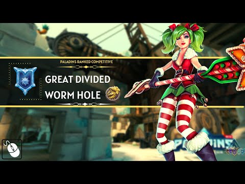 GreatDivide (Master) Evie Over the moon ranked Gameplay Paladins Ranked Competitive