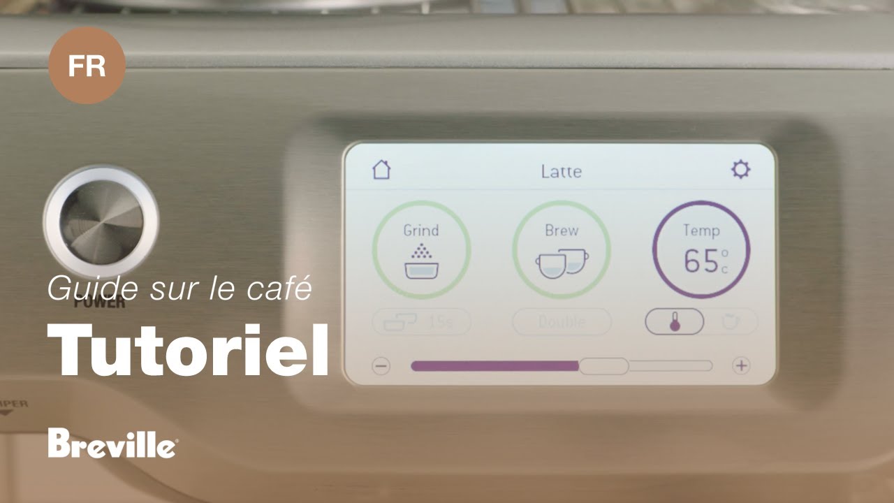 Comment régler la température et la texture du lait