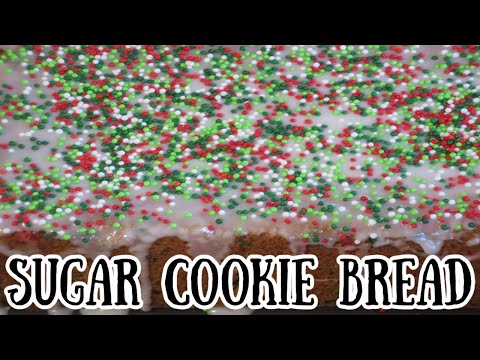 Gluten Free Sugar Cookie Bread Recipe - So Delicious!