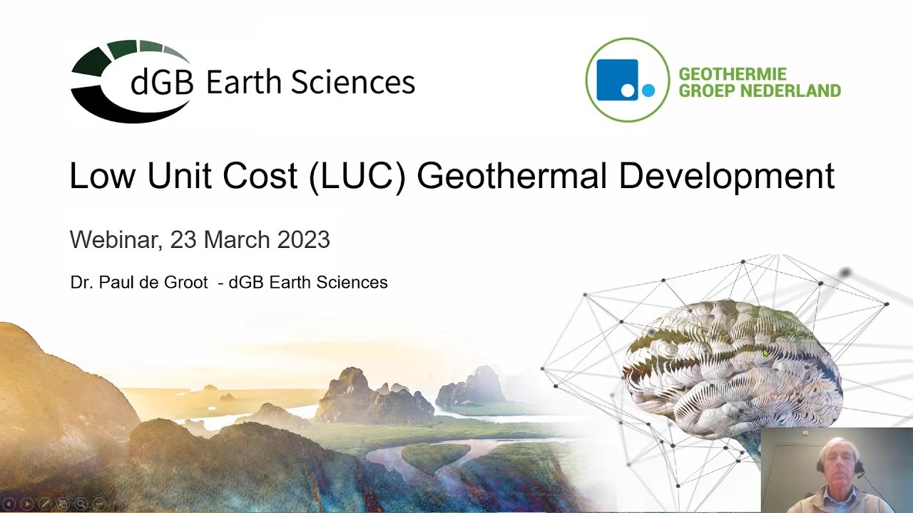 Webinar: Low Unit Cost (LUC) Geothermal Development