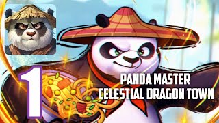 Panda master/world celestial dragon town/gameplay