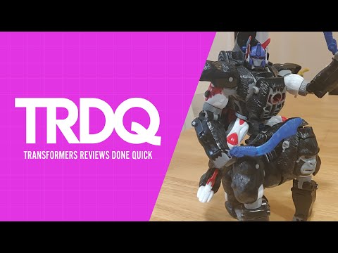 TRDQ: Beast Wars Optimus Primal - Review