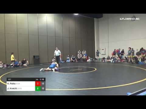 127 Lbs Rr Rnd 3 Keriana Potts Georgia Dual Vs Jordyn Knecht Kansas Dual