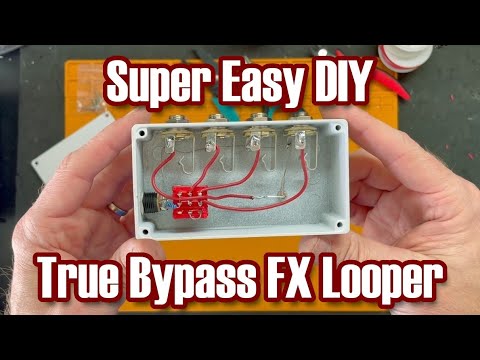 How to Make a True Bypass Looper Pedal ($13 Easy DIY)