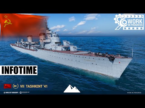 TASHKENT 41, ein Torpedozerstörer für T7 im bekannten Design - World of Warships | [Info] [Deu]