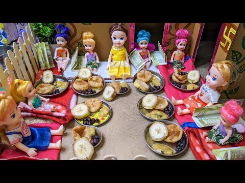 Sonam ke ghar aayi kanya / Navratri kanya poojan/Sonam ke ghar hui kanchika/barbie village lifestyle