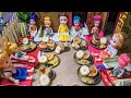 Sonam ke ghar aayi kanya / Navratri kanya poojan/Sonam ke ghar hui kanchika/barbie village lifestyle