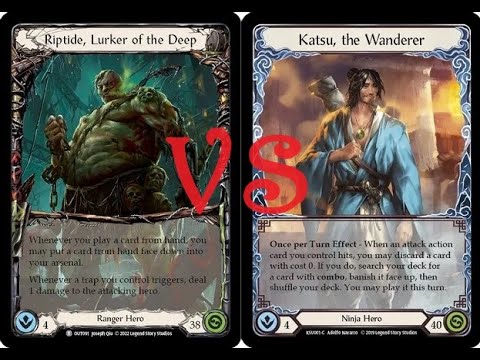 Riptide (Austin B) vs Katsu (Ryan L) Flesh and Blood Classic Constructed