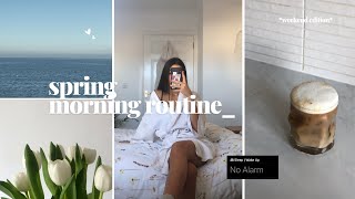 Spring Morning Routine * weekend edition * 🌱 | aesthetic & productive routine