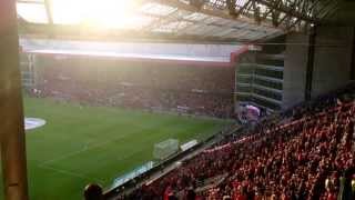 preview picture of video '1.FC Kaiserslautern - Aufstellung im Relegationsrückspiel'