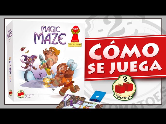 Vídeo relacionado con 2Tomatoes Games- Magic Maze Expansion Roles Ocultos | Juego de Mesa de Tablero | Cooperativo | de 3-8 Jugadores | Idioma: Español | Temática: Fantasía, Lugares