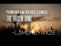 Zac Brown Band Ft. LHB - DJ Gedzon (Tomorrow Never Comes Reggae Remix)