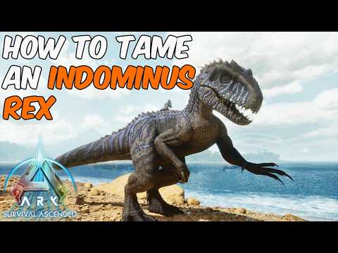 How To Tame an Indominus Rex In ARK Survival Ascended Moro Rex + Full Ability Guide