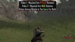 Bannerlord Bug - Mounted Bow Rotation Penalty Doesn't Exist!