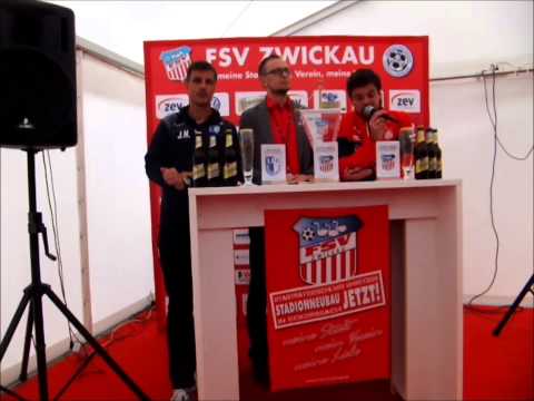 FSV Net-TV I Pressekonferenz FSV Zwickau - 1. FC Magdeburg