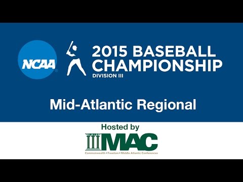 2015 NCAA DIII Mid-Atlantic Regional Baseball - Game 14
