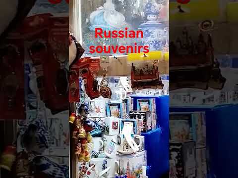 Russian souvenirs #russianwinter #moscow #shortvideo
