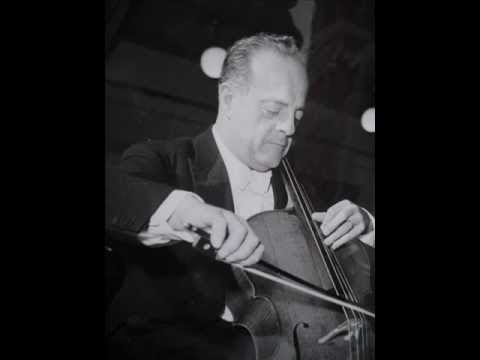 André  Navarra - Schumann: Cello Concerto.  Ancerl.