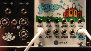 Video thumbnail for ZVEX Fuzz Factory Eurorack Module by Z VEX