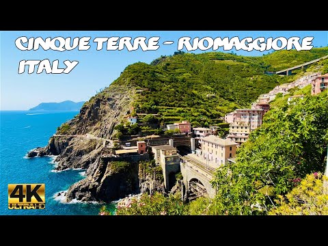 RIOMAGGIORE 2022 SUMMER| CINQUE TERRE WALKING TOUR 4K UHD